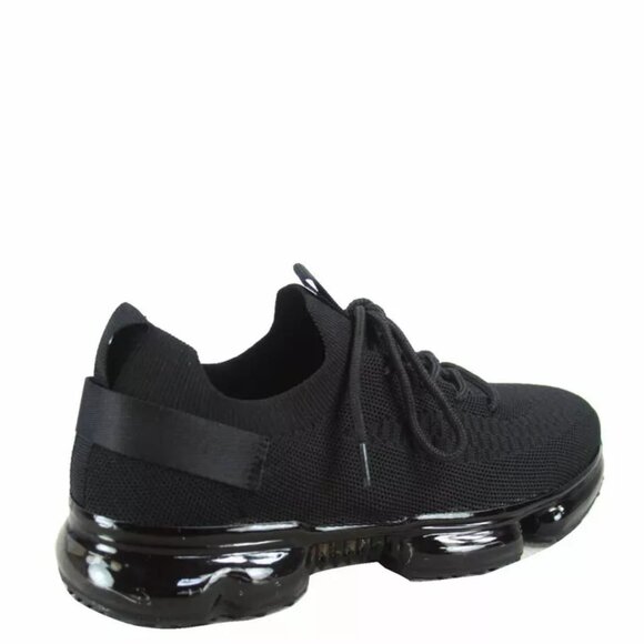 COPY - Women's Fashion Lace Up Bubble Sole Stretch Elastic Mesh Sneaker Shoes - Picture 6 of 16